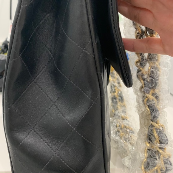 Chanel vintage lambskin jumbo 24k - sold not available anymore - Picture 9 of 12
